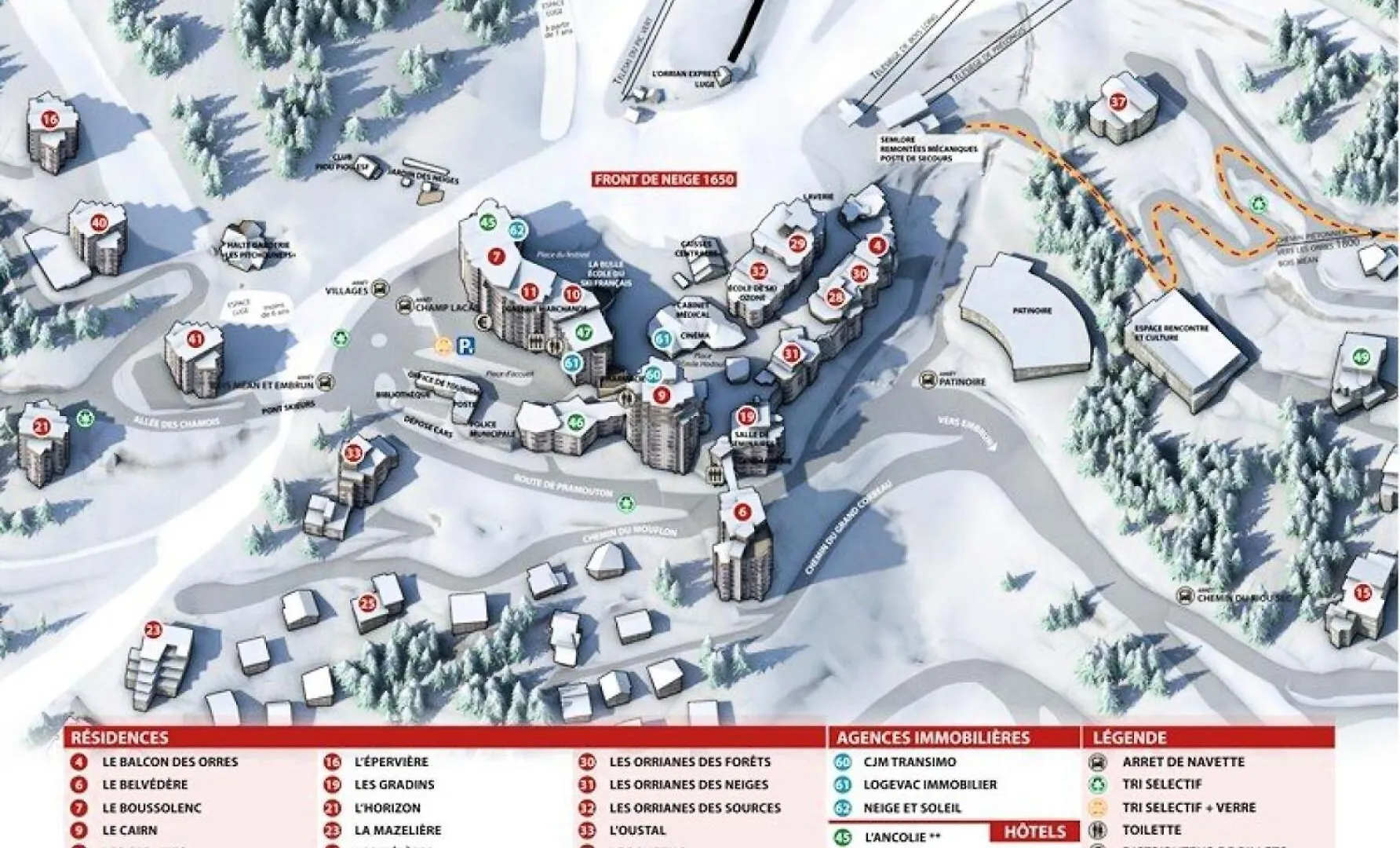 Appartamento Résidence Orr Des Neiges - Studio pour 4 Personnes 974 Le Melezet